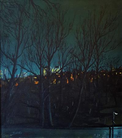 Nottingham Evening from Cromwell Street