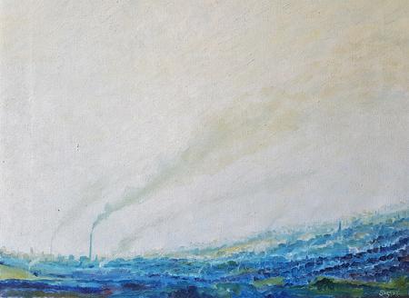 Stanton Works, Late Afternoon Haze