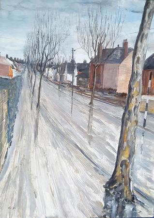 Park Drive, Ilkeston after Rain