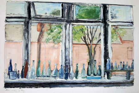 Studio Window in May, Ilkeston