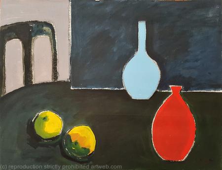 Still Life with Cooking Apples