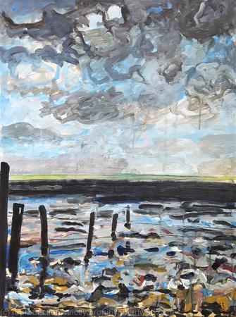 Storm, North Sea, Looking West