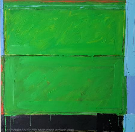 Green and lamp black over lemon