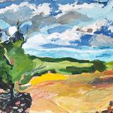 Summer Landscape with Oak Tree, Cossall