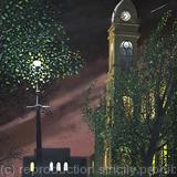 Waverley Building at Night