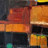 Composition using black and yellow