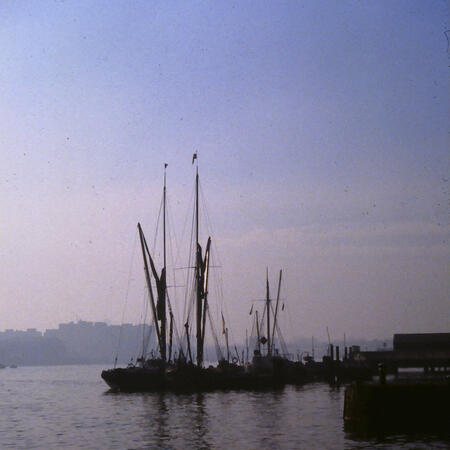 Thames barges, Limehouse