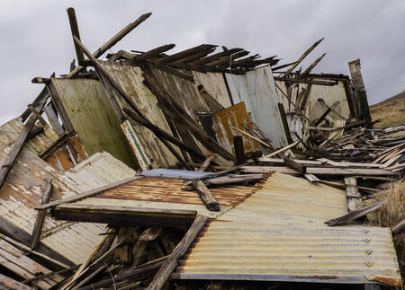 WW1 Officer's Hut, Torpedo Depot, Lyness