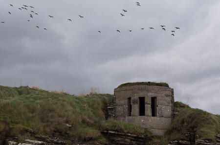 Searchlight emplacement