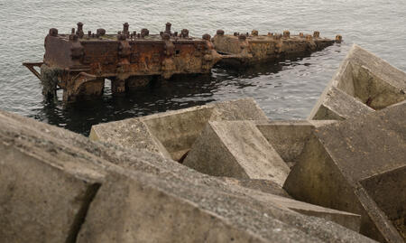 No. 2 Churchill Barrier, Skerry Sound