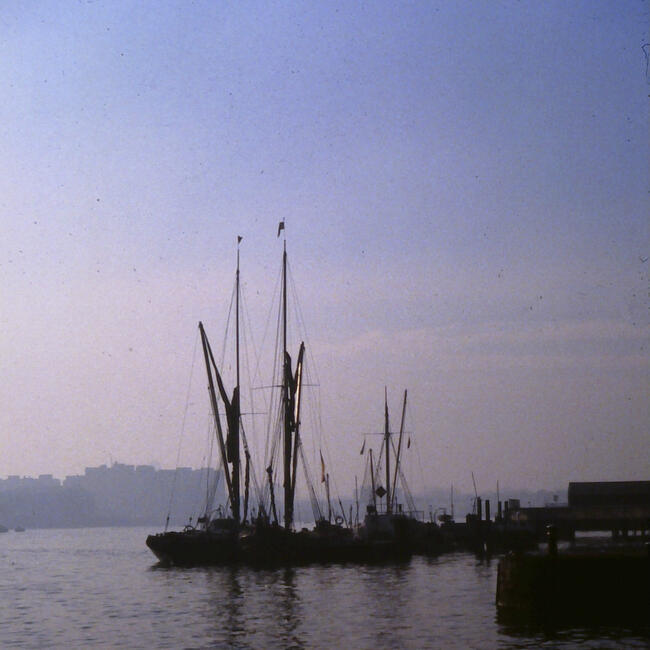 Thames barges, Limehouse
