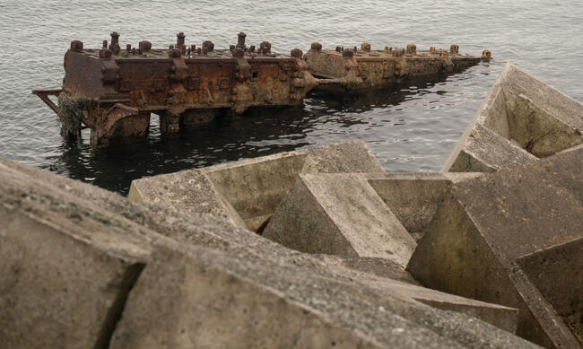 No. 2 Churchill Barrier, Skerry Sound
