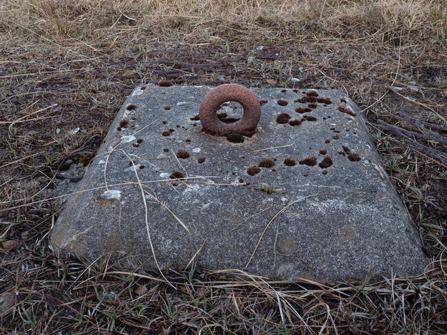 Barrage balloon mooring
