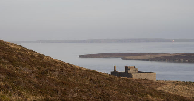 Scapa Flow from Wee Fea