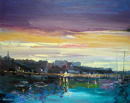 Evening Sky, Whitby Harbour