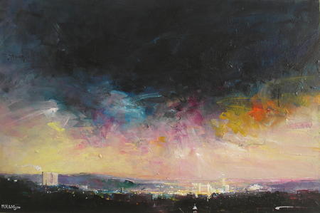 Evening Sky (Last Sunlight Over Sheffield)