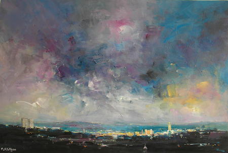 Evening Sky (Last Sunlight Over Sheffield)