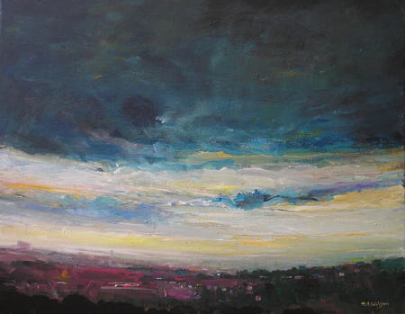 Dawn Storm Sky over Sheffield