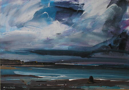 Approaching  Storm [Black Nab, Saltwick Bay]