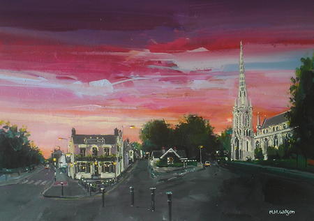 Evening Sky, Ranmoor