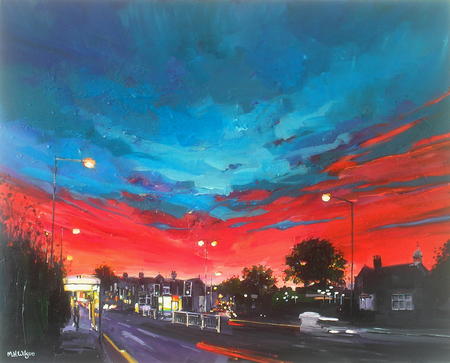 Jimmy's Plaice, Ecclesall Road Sunset