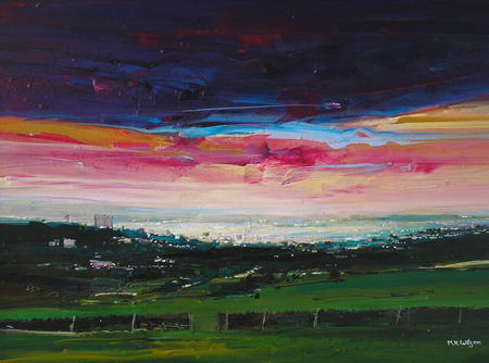 Alpaca View, Evening Sky From Ringinglow