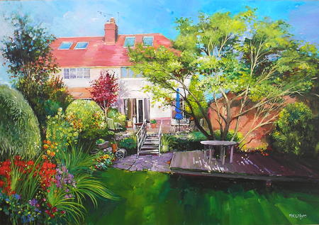 Afternoon Sunlight Fulwood Garden