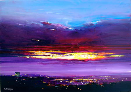 Dawn Crack City Lights