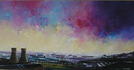 Evening Storm Sky, Tinsley Towers