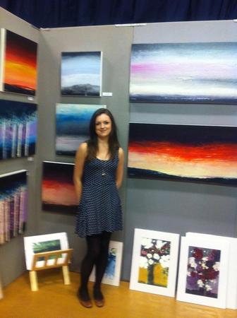 Imogen at Great Sheffield Art Show 2012