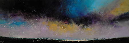 City Snow Sky (From Ringinglow)