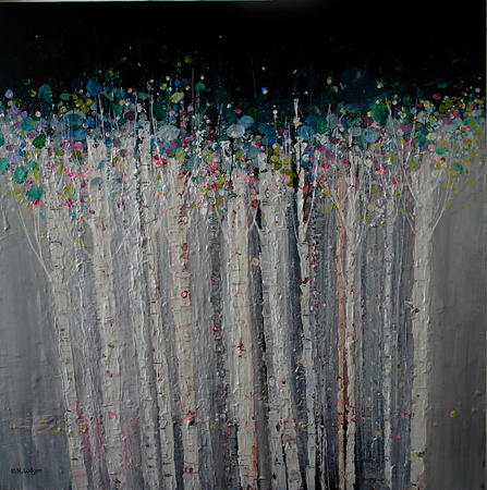 White Wood Birches