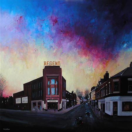 Winter Sunset, Kirkby Regent