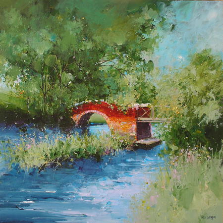 Footbridge Over The Leam