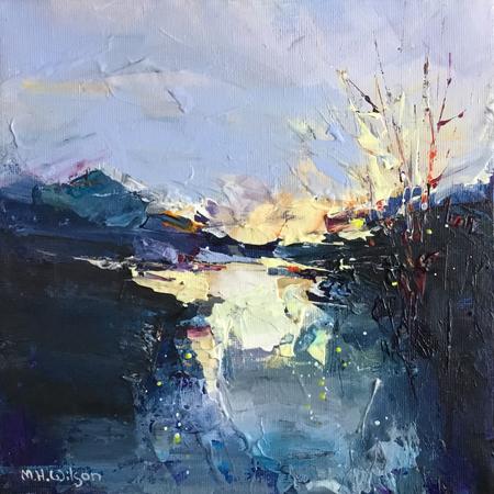 Golden Blue Sunrise, River Don 2