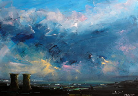 Evening Storm Light (Tinsley Towers)