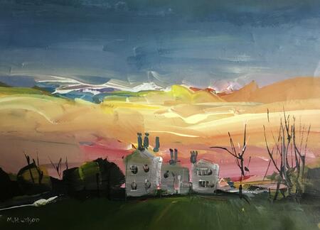 Winter Sunset A (Middleton Hall)