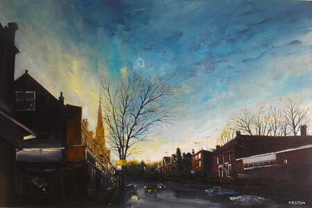 Winter Sunlight, Ecclesall Road