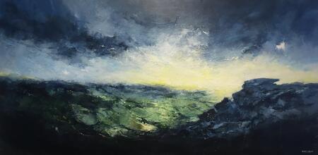 Sunlight Over Stanage