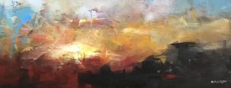 A Sunset, Stanage Edge 3