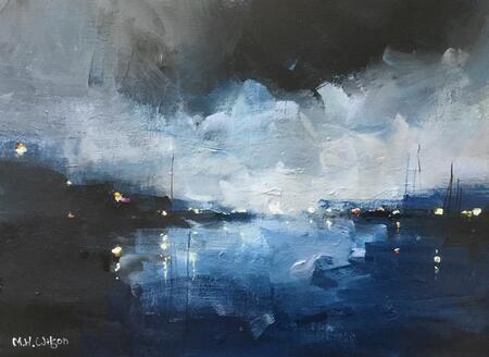 Evening Storm Sky, Whitby Harbour