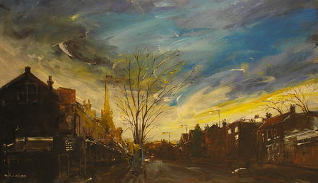 Evening Sunlight, Ecclesall Road