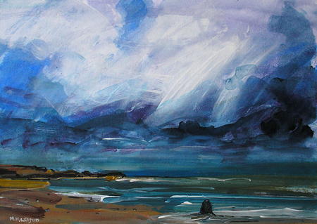 Approaching Storm [Black Nab, Saltwick Bay] 2