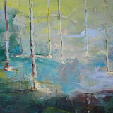 Bluebells, Morning Sunlight