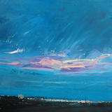 Storm Sky  Sunset over the City