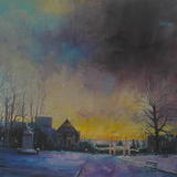 Snow Sky Dawn, Weston Park