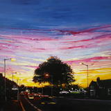 Eccy Road Sunset (Autumn)