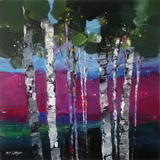 Bluebell Time Birches