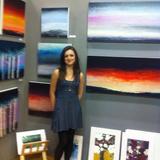 Imogen at Great Sheffield Art Show 2012