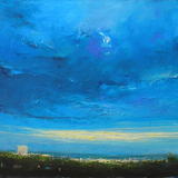 Evening Storm Sky, Last Sunlight